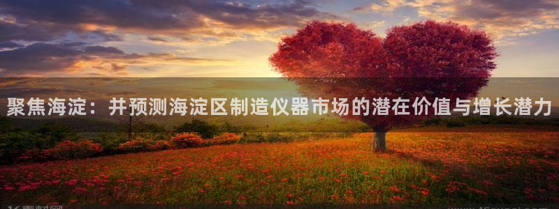 门徒娱乐平台下载安装：聚焦海淀：并预测海淀区制造仪器市场的潜