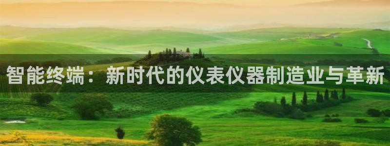 门徒娱乐联盟怎么样了啊：智能终端：新时代的仪表仪器制造业与革