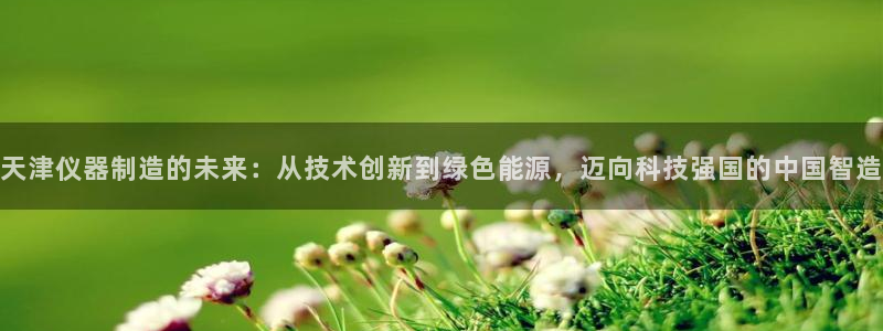 门徒彩票娱乐平台有哪些：天津仪器制造的未来：从技术创新到绿色