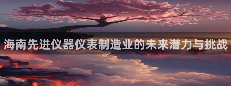 门徒娱乐平台代理登录网站：海南先进仪器仪表制造业的未来潜力与