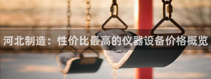 门徒娱乐团队介绍怎么写：河北制造：性价比最高的仪器设备价格概